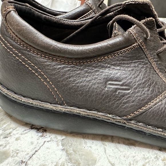 Men's footprints Birkenstock Brown Leather Shoes - Picture 6 of 9